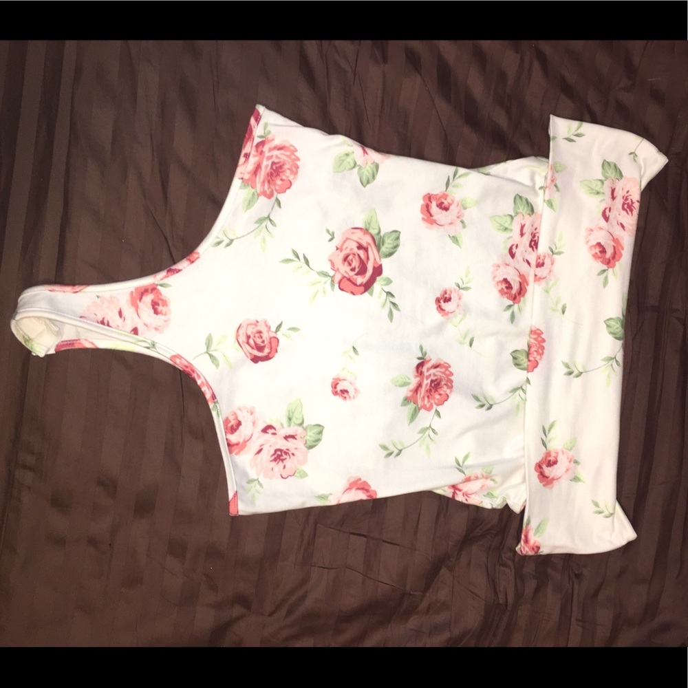 Rose summer body suit